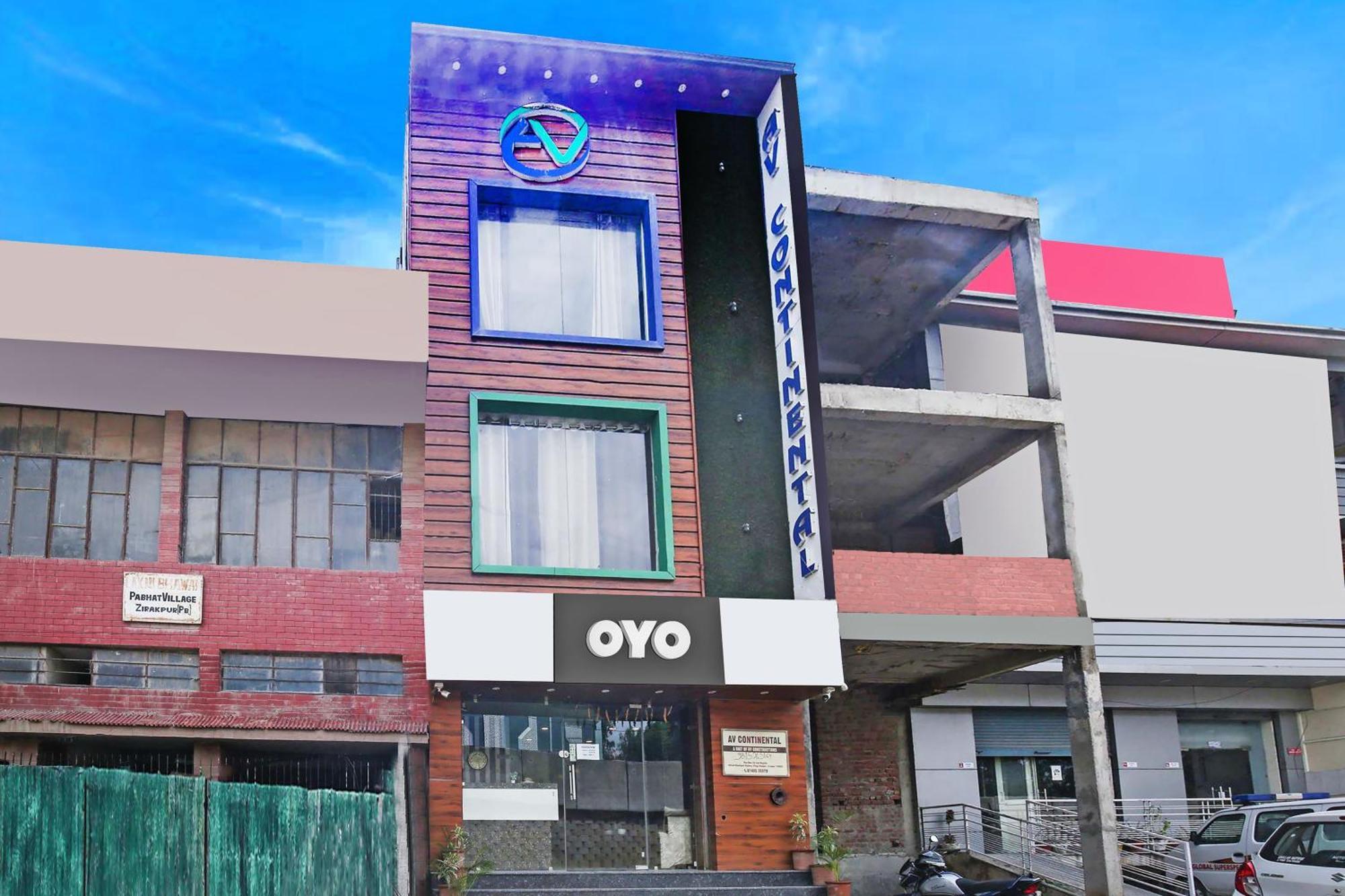 Hotel O Av Continental Zirakpur Экстерьер фото