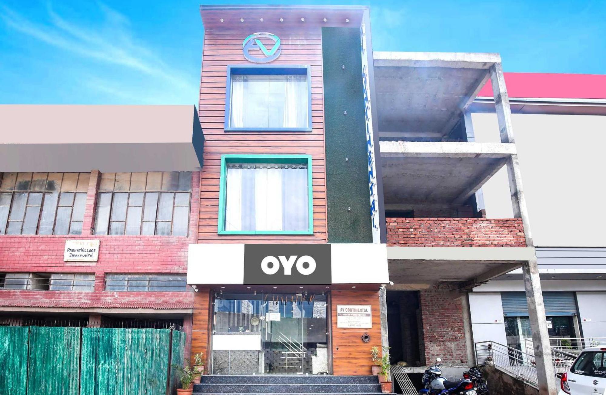 Hotel O Av Continental Zirakpur Экстерьер фото