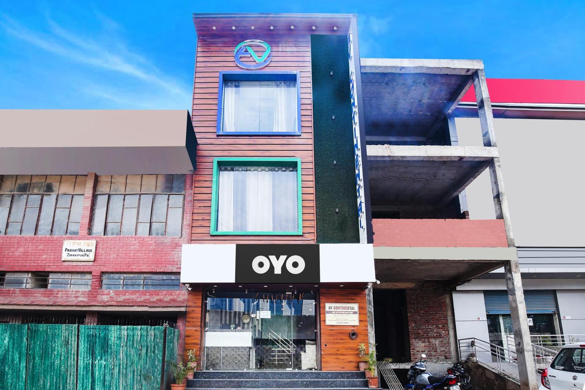 Hotel O Av Continental Zirakpur Экстерьер фото